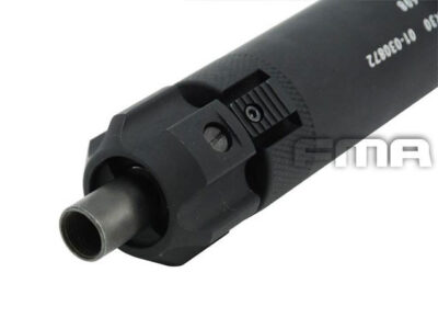 FMA MP7 Silencer 38x220mm with Flash Hider, 12 plus mm (CW) - Black - obrazek 2