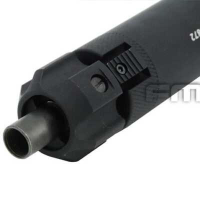Alternative view of FMA MP7 Silencer 38x220mm with Flash Hider, 12 plus mm (CW) - Black