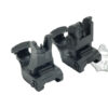 FMA 71L Folding Polymer Sights - Black OD-A-TB276 asgbox.pl