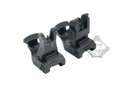FMA 71L Folding Polymer Sights - Black - obrazek 3