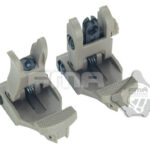 FMA 71L Folding Polymer Sights - Tan