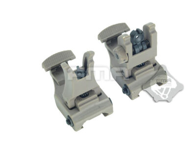 FMA 71L Folding Polymer Sights - Tan - obrazek 2