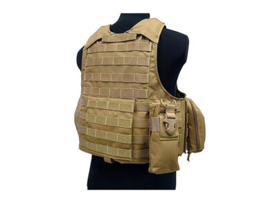 CIRAS MAR Tactical Vest 600D, OD - obrazek 2