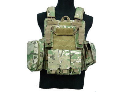 WST CIRAS MAR Tactical Vest with Pouches – MC