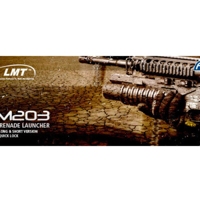 Alternative view of ASG LMT M203 Short Grenade Launcher for 40mm Grenades, QD Mount - Black