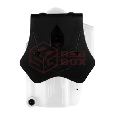 Alternative view of Amomax Universal Paddle Holster Transparent
