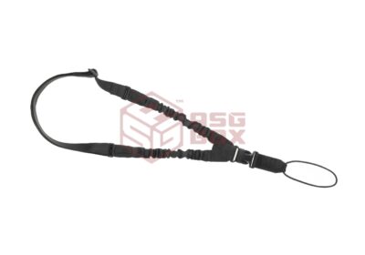 Clawgear One Point Elastic Support Sling Paracord Black - obrazek 2