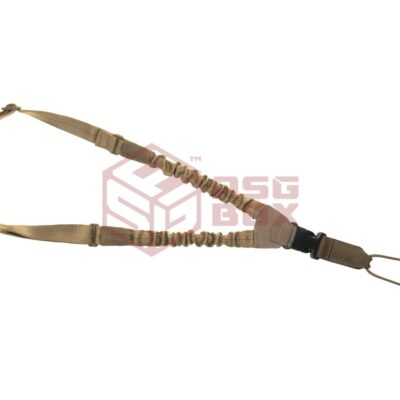 Alternative view of Clawgear One Point Elastic Support Sling Paracord Coyote