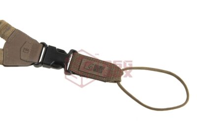 Clawgear One Point Elastic Support Sling Paracord Coyote - obrazek 4