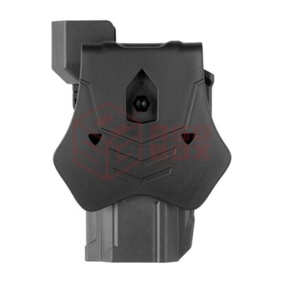 Alternative view of Amomax Paddle Holster for WE / KJW / TM Hi-Capa - Red Dot Compatible Black