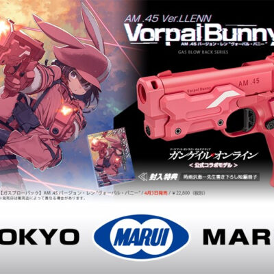 TM GBB Pistol AM.45 LLENN Vorpal Bunny - Pink OD-A-PM00075 asgbox.pl