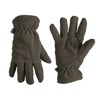 Alternative view of Finger gloves FLEECE Thinsulate(TM) - green