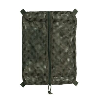 MIL-TEC Mesh VELCRO Pocket / Backpack Rrganizer, Large - Green