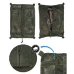 MIL-TEC Mesh VELCRO Pocket / Backpack Rrganizer, Large - Green - obrazek 2