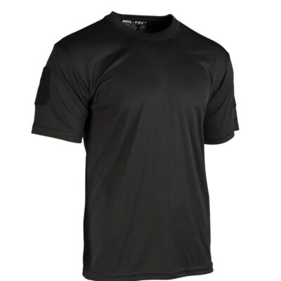 MIL-TEC Tactical Functional T-shirt QUICK DRY, Short Sleeve - Black