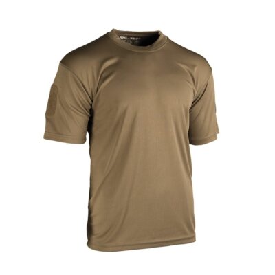 MIL-TEC Tactical Functional T-shirt QUICK DRY, Short Sleeve - Coyote