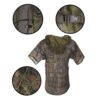 MIL-TEC Disguise Camouflage GHILLIE SNIPER Hood - Flecktarn OD-A-MILT191-FL asgbox.pl