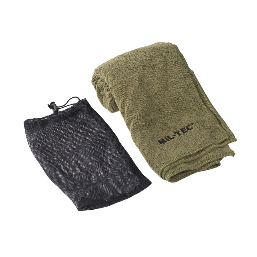 MIL-TEC Quick-Drying Towel MICROFIBRE 120x60 cm - Green OD-A-MILT192 asgbox.pl MIL-TEC Quick-Drying Towel MICROFIBRE 120x60 cm - Green