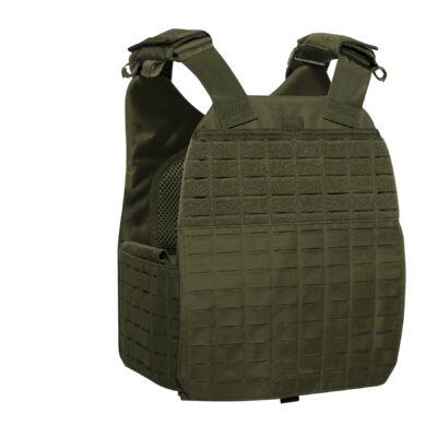 Alternative view of ROTHCO Plate Carrier Laser-Cut MOLLE VEST (M/XL) - Green