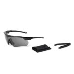 ESS Shooting Glasses CROSSBOW SUPPRESSOR ONE, Dark Lens - Black - obrazek 2