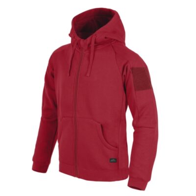 HELIKON Urban Tactical Hoodie Lite (FullZip)(R) - Red