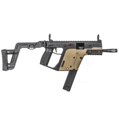 Alternative view of KRYTAC KRISS VECTOR SMG V2 AEG, Folding Stock - Black / Tan