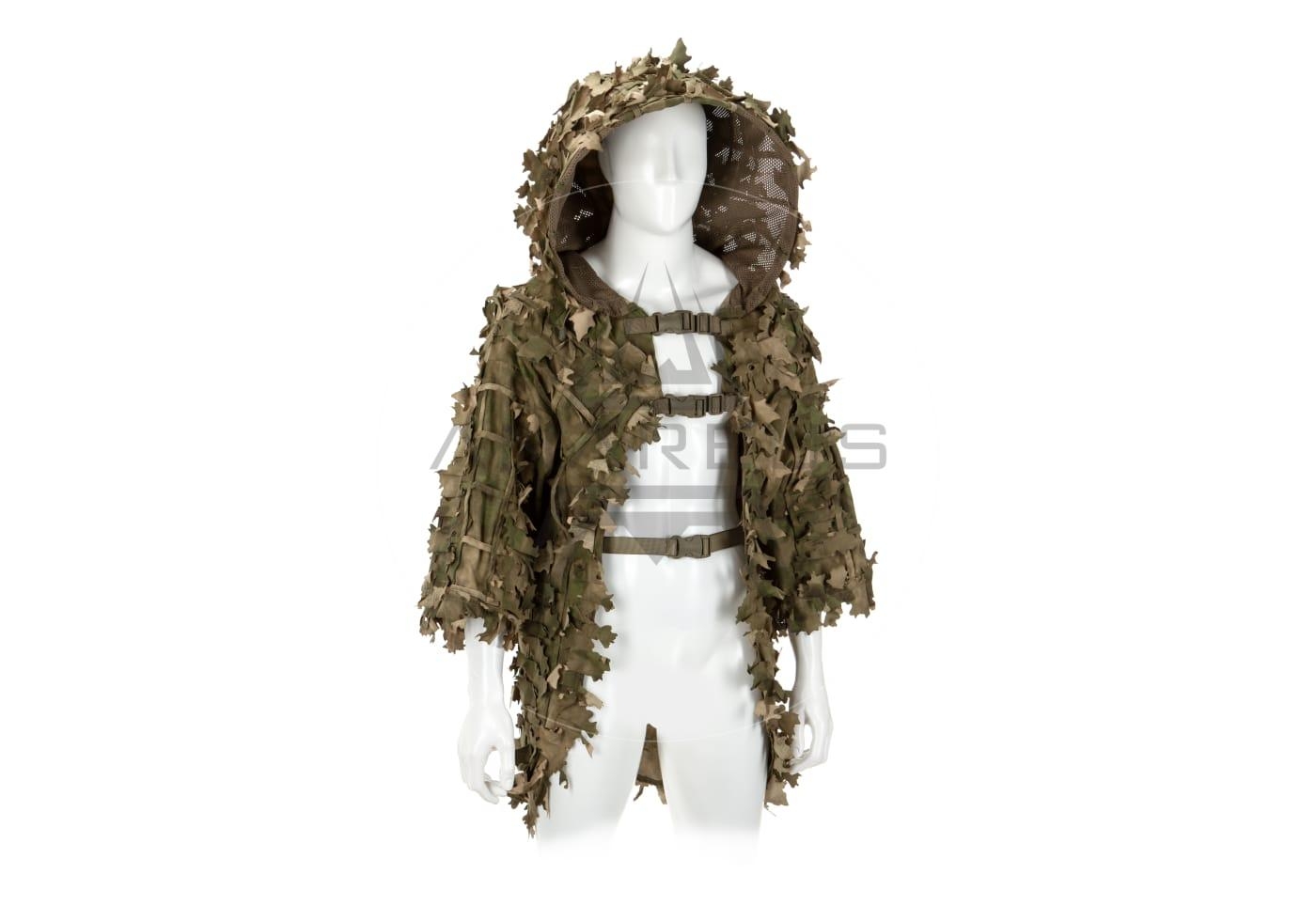 Invader Gear Ghillie Base Leaf Camouflage Suit - Everglade OD-A-INVDG19-EVE asgbox.pl Invader Gear Ghillie Base Leaf Camouflage Suit - Everglade - obrazek 2