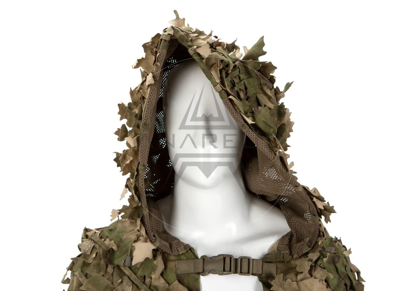 Invader Gear Ghillie Base Leaf Camouflage Suit - Everglade OD-A-INVDG19-EVE asgbox.pl Invader Gear Ghillie Base Leaf Camouflage Suit - Everglade - obrazek 4