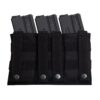 ROTHCO Elastic Pouch for 3 AR15 Rifle Magazines - Black OD-A-ROTHC064-BK asgbox.pl