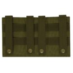 ROTHCO Elastic Pouch for 3 AR15 Rifle Magazines - Green - obrazek 3