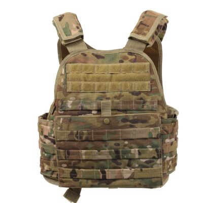 ROTHCO Plate Carrier MOLLE VEST (2XL/3XL) - MultiCam(R)