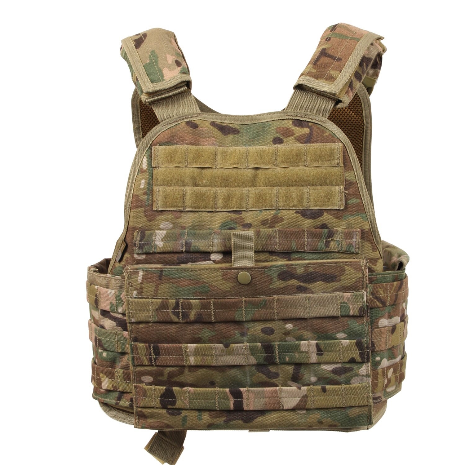ROTHCO Plate Carrier MOLLE VEST (2XL/3XL) - MultiCam(R) OD-A-ROTHC067-MC asgbox.pl ROTHCO Plate Carrier MOLLE VEST (2XL/3XL) - MultiCam(R)