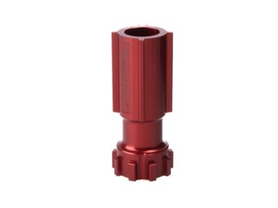 CNC aluminium nozzle for WE M4, 416 GBB rifle - obrazek 3