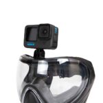 FMA GoPro Camera Mount for F5 STORM / F1 Mask - Black - obrazek 4