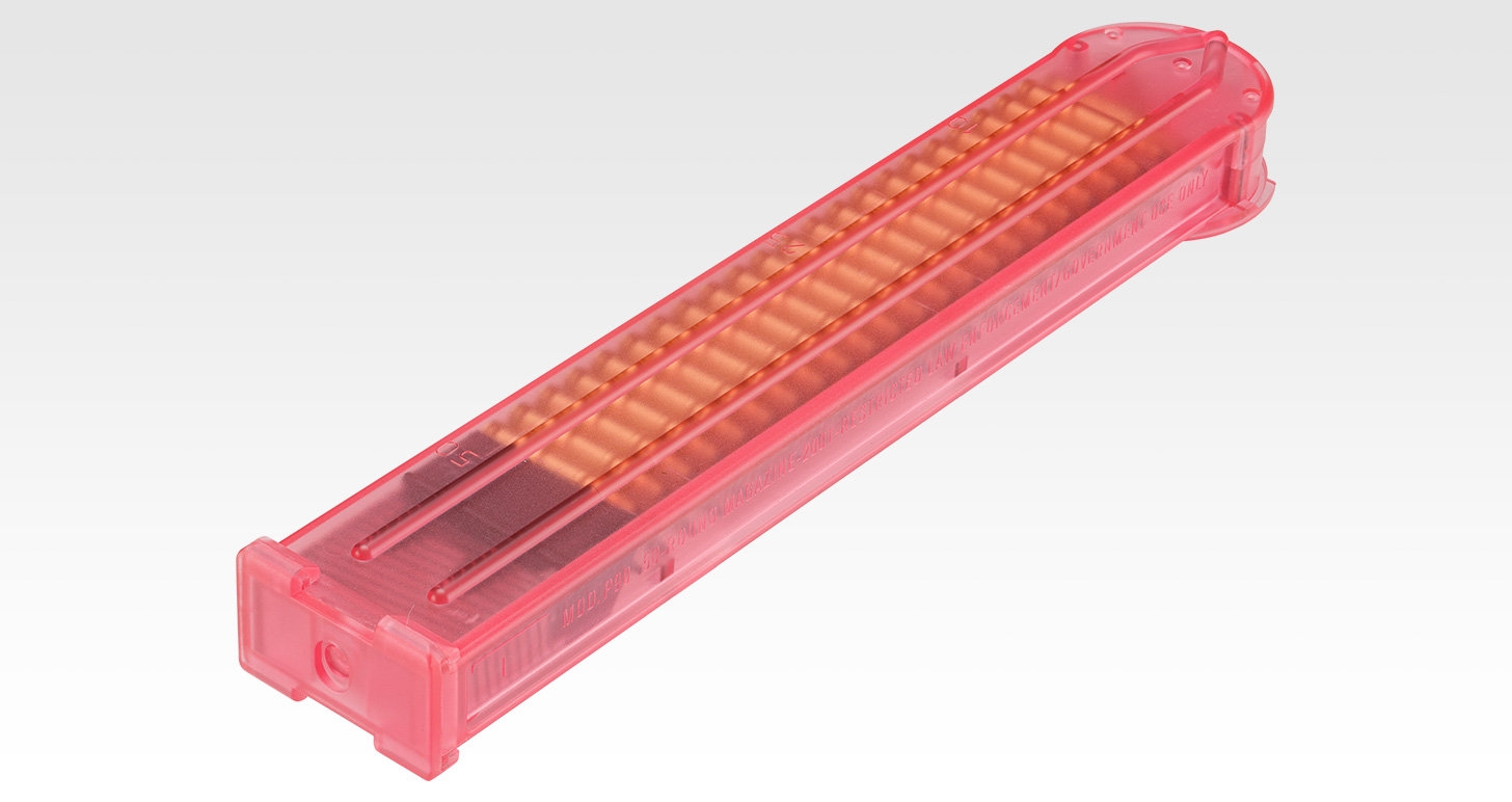 TM P90 AEG Magazine LLENN, Gun Gale II, 300 BBs (Hi-Cap) - Pink OD-A-PM10056 asgbox.pl TM P90 AEG Magazine LLENN, Gun Gale II, 300 BBs (Hi-Cap) - Pink