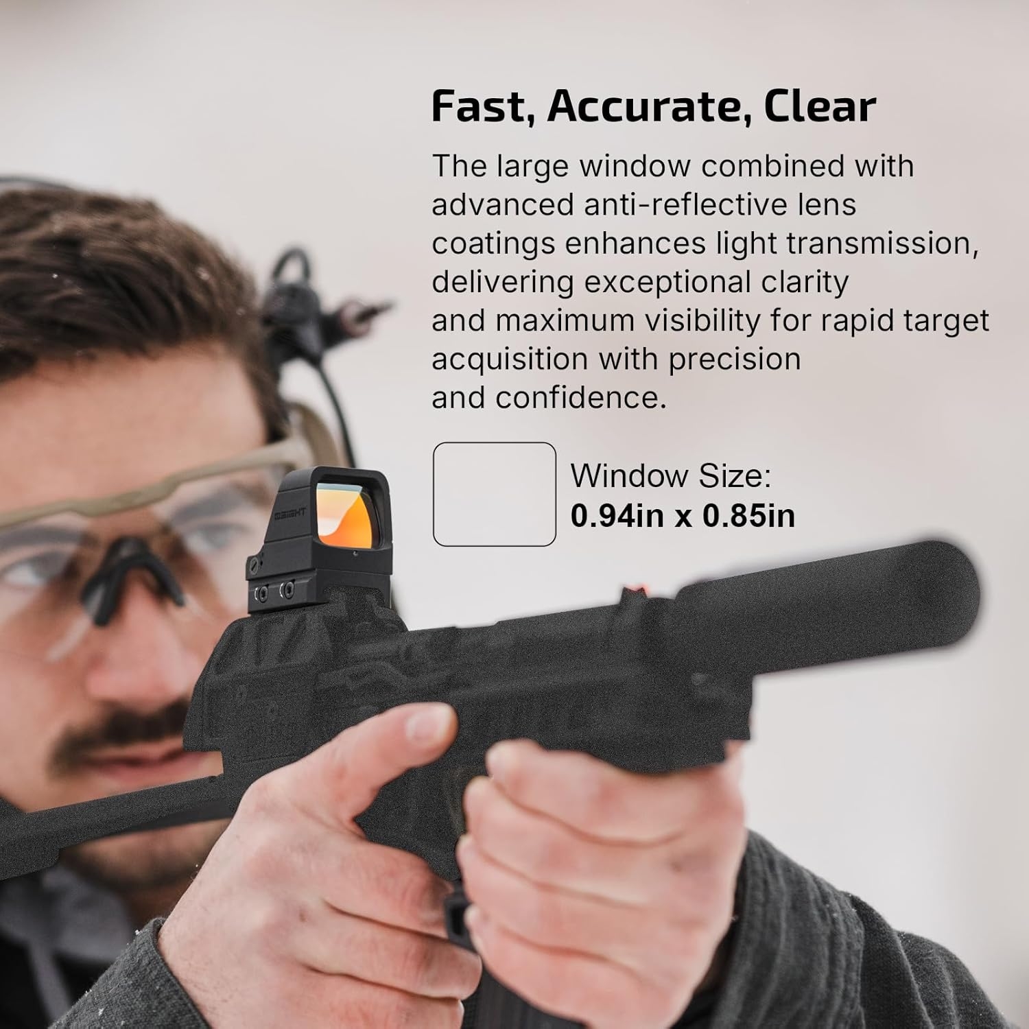 OLIGHT kolimátor Osight X - Black OD-A-OLIGHT029 asgbox.pl OLIGHT kolimátor Osight X - Black - obrazek 4