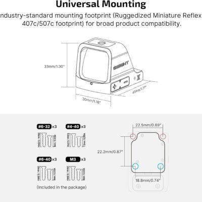 OLIGHT kolimátor Osight X - Black OD-A-OLIGHT029 asgbox.pl OLIGHT kolimátor Osight X - Black OD-A-OLIGHT029 asgbox.pl