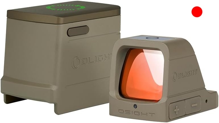 OLIGHT Red Dot Sight OSIGHT RED (Red Dot) with Powerbank - Tan OD-A-OLIGHT031 asgbox.pl OLIGHT Red Dot Sight OSIGHT RED (Red Dot) with Powerbank - Tan