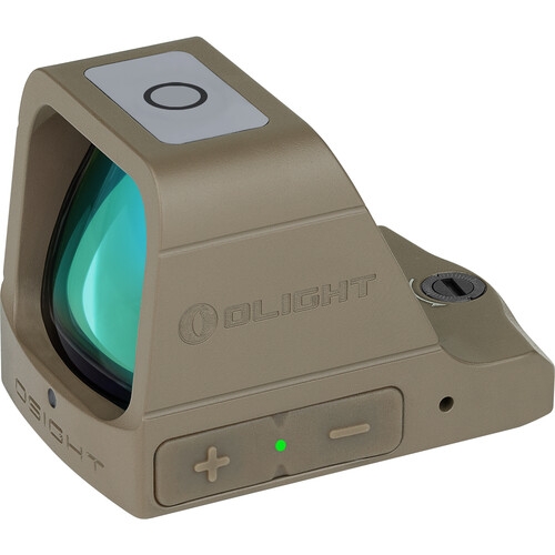 OLIGHT Red Dot Sight OSIGHT GRN (Green Dot) with Powerbank - Tan OD-A-OLIGHT030 asgbox.pl OLIGHT Red Dot Sight OSIGHT GRN (Green Dot) with Powerbank - Tan - obrazek 2