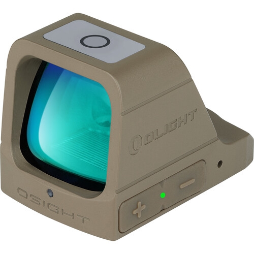 OLIGHT Red Dot Sight OSIGHT GRN (Green Dot) with Powerbank - Tan OD-A-OLIGHT030 asgbox.pl OLIGHT Red Dot Sight OSIGHT GRN (Green Dot) with Powerbank - Tan - obrazek 3