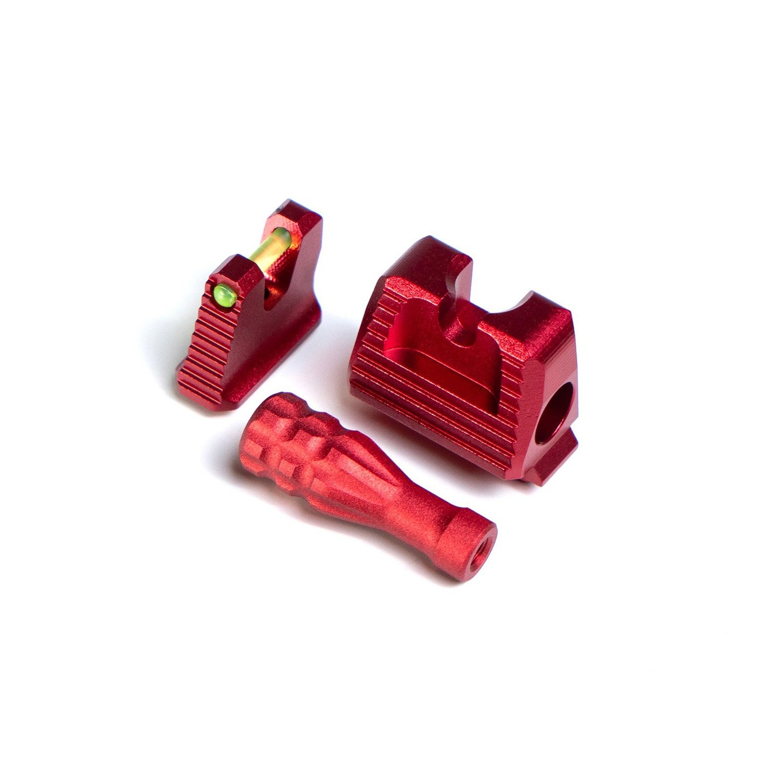 Novritsch TP22 GBB CNC High Sights with Charging Handle - Red OD-A-NOVRITSCH236-RD asgbox.pl Novritsch TP22 GBB CNC High Sights with Charging Handle - Red