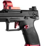 Novritsch TP22 GBB CNC Adjustable Speed Trigger - Red - obrazek 3