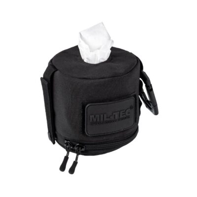 MIL-TEC MOLLE Toilet Paper / Napkin Pouch - Black