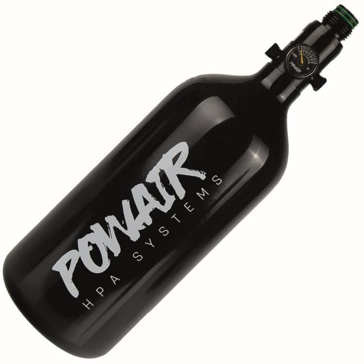PowAir HPA Tank BASIC Series 48ci / 0.8 l - 3000 PSI - Black OD-A-POWAIR001 asgbox.pl PowAir HPA Tank BASIC Series 48ci / 0.8 l - 3000 PSI - Black