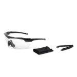 ESS Shooting Glasses CROSSBOW SUPPRESSOR ONE, Clear Lens - Black - obrazek 2