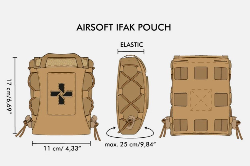 Novritsch Airsoft IFAK Pouch - ACP Tropic OD-A-NOVRITSCH248-ACPT asgbox.pl Novritsch Airsoft IFAK Pouch - ACP Tropic - obrazek 5