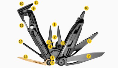 Leatherman multitool MUT BLACK - Black - obrazek 2