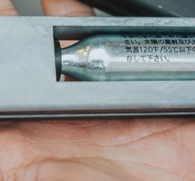 Alternative view of Northeast CO2 Steel Magazine for UZI Mini GBB, 32 BBs - Black