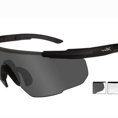 Goggles SABER ADVANCED Smoke Grey  plus  Clear  plus  Light Rust/Matte black frame