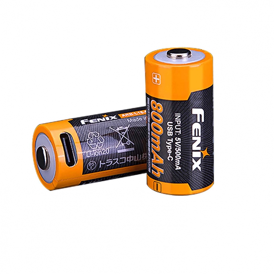 Akumulator Fenix USB ARB-L16U (16340 800mAh 3,6V) 039-592 asgbox.pl Akumulator Fenix USB ARB-L16U (16340 800mAh 3,6V) - obrazek 3